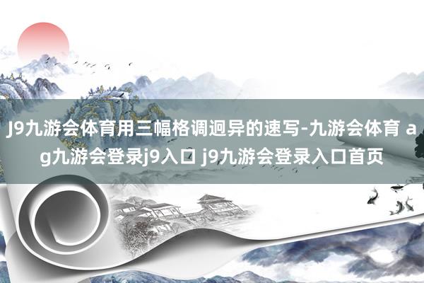 J9九游会体育用三幅格调迥异的速写-九游会体育 ag九游会登录j9入口 j9九游会登录入口首页