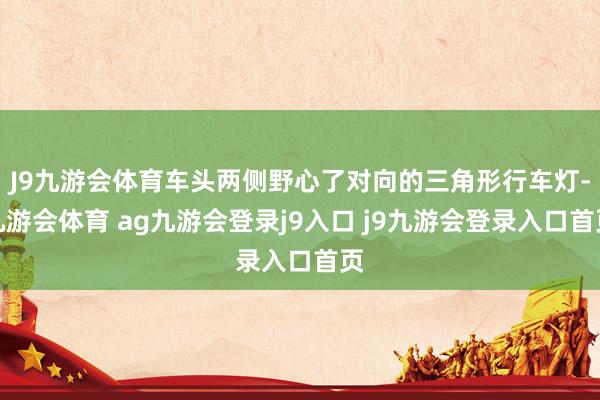 J9九游会体育车头两侧野心了对向的三角形行车灯-九游会体育 ag九游会登录j9入口 j9九游会登录入口首页