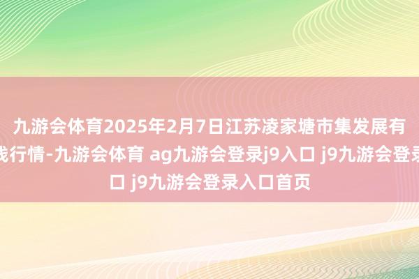 九游会体育2025年2月7日江苏凌家塘市集发展有限公司价钱行情-九游会体育 ag九游会登录j9入口 j9九游会登录入口首页
